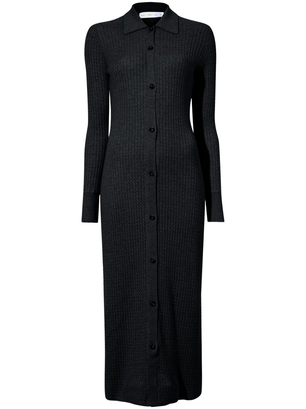 Proenza Schouler White Label Phillips midi dress - Black von Proenza Schouler White Label