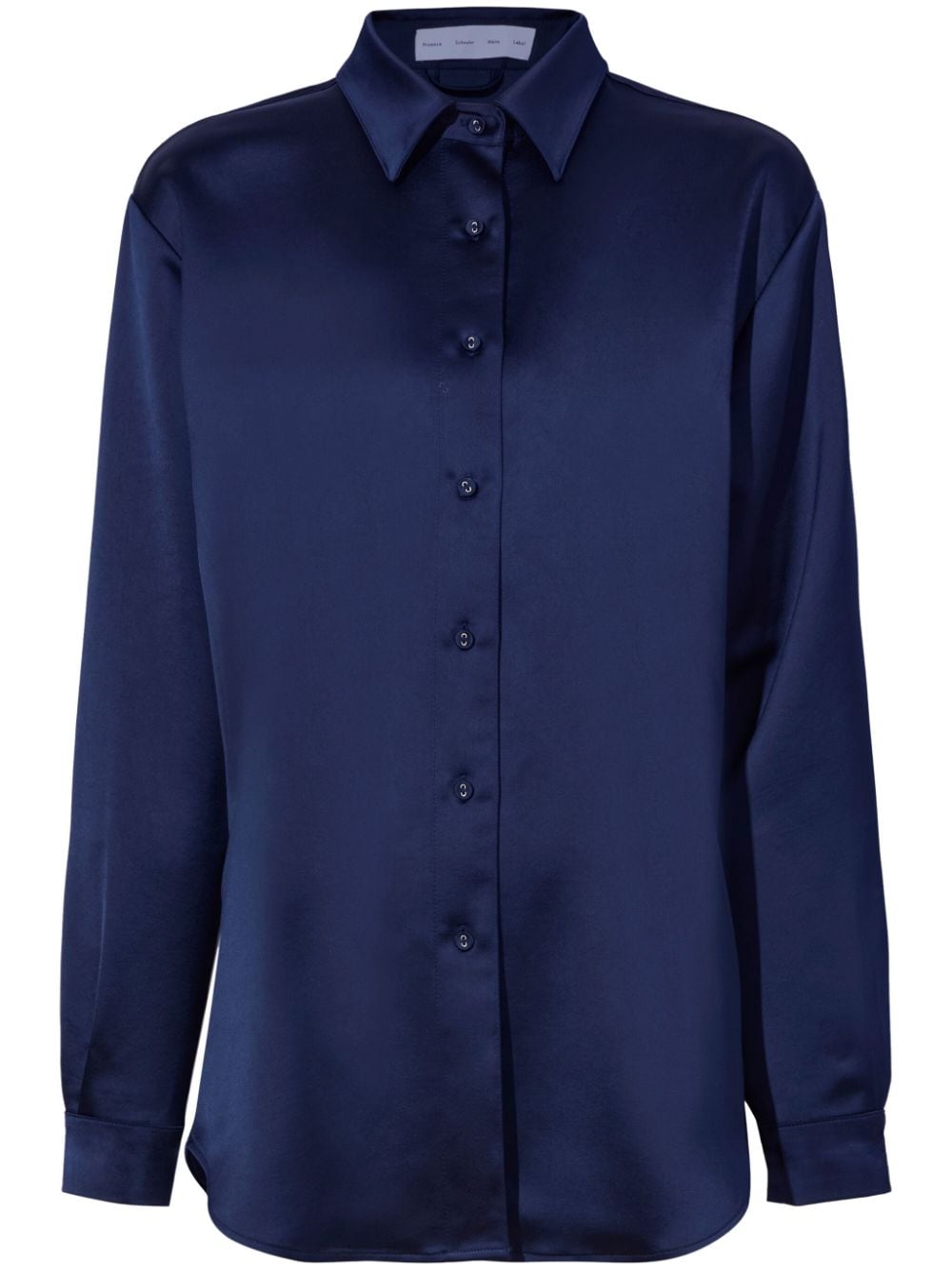 Proenza Schouler White Label Raven shirt - Blue von Proenza Schouler White Label