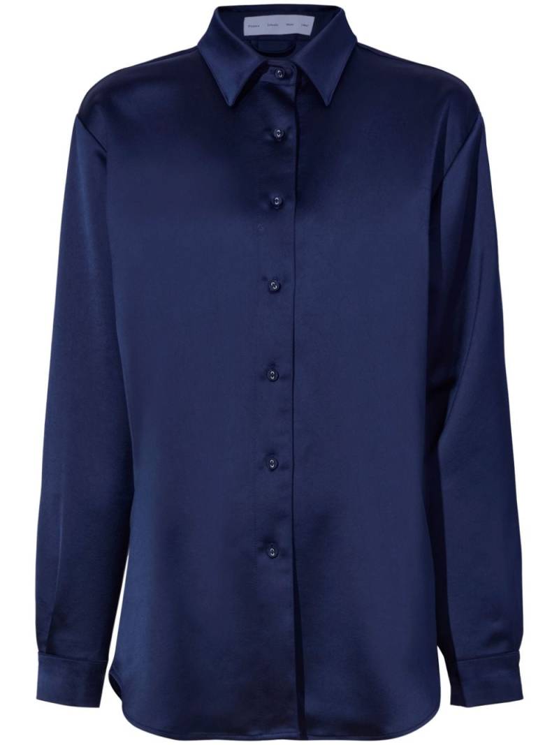 Proenza Schouler White Label Raven shirt - Blue von Proenza Schouler White Label