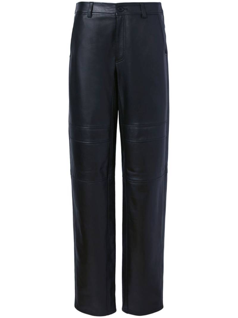 Proenza Schouler White Label Smyth leather trousers - Black von Proenza Schouler White Label