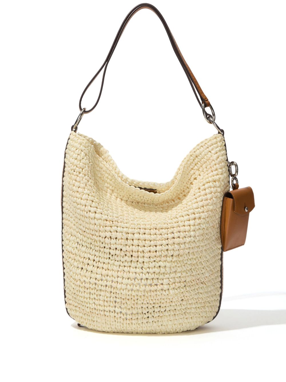 Proenza Schouler White Label Spring raffia bucket bag - Neutrals von Proenza Schouler White Label