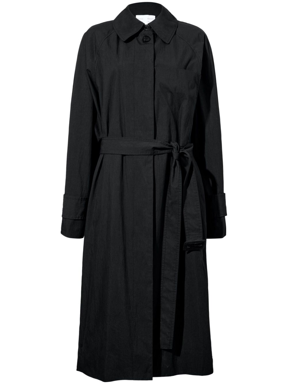 Proenza Schouler White Label belted trench coat - Black von Proenza Schouler White Label