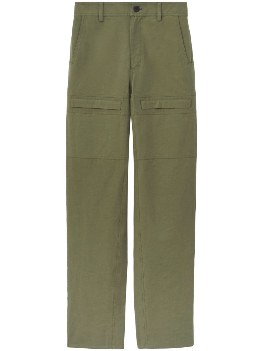 Proenza Schouler White Label mid-rise cotton cargo pants - Green von Proenza Schouler White Label