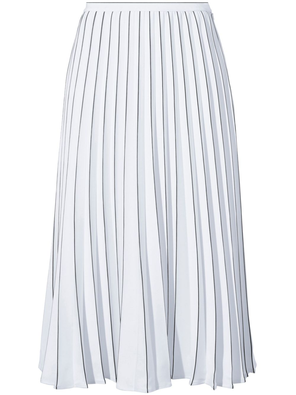 Proenza Schouler White Label pleated crepe midi skirt von Proenza Schouler White Label