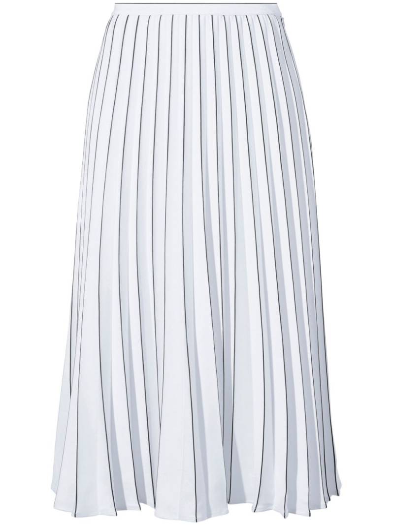 Proenza Schouler White Label pleated crepe midi skirt von Proenza Schouler White Label