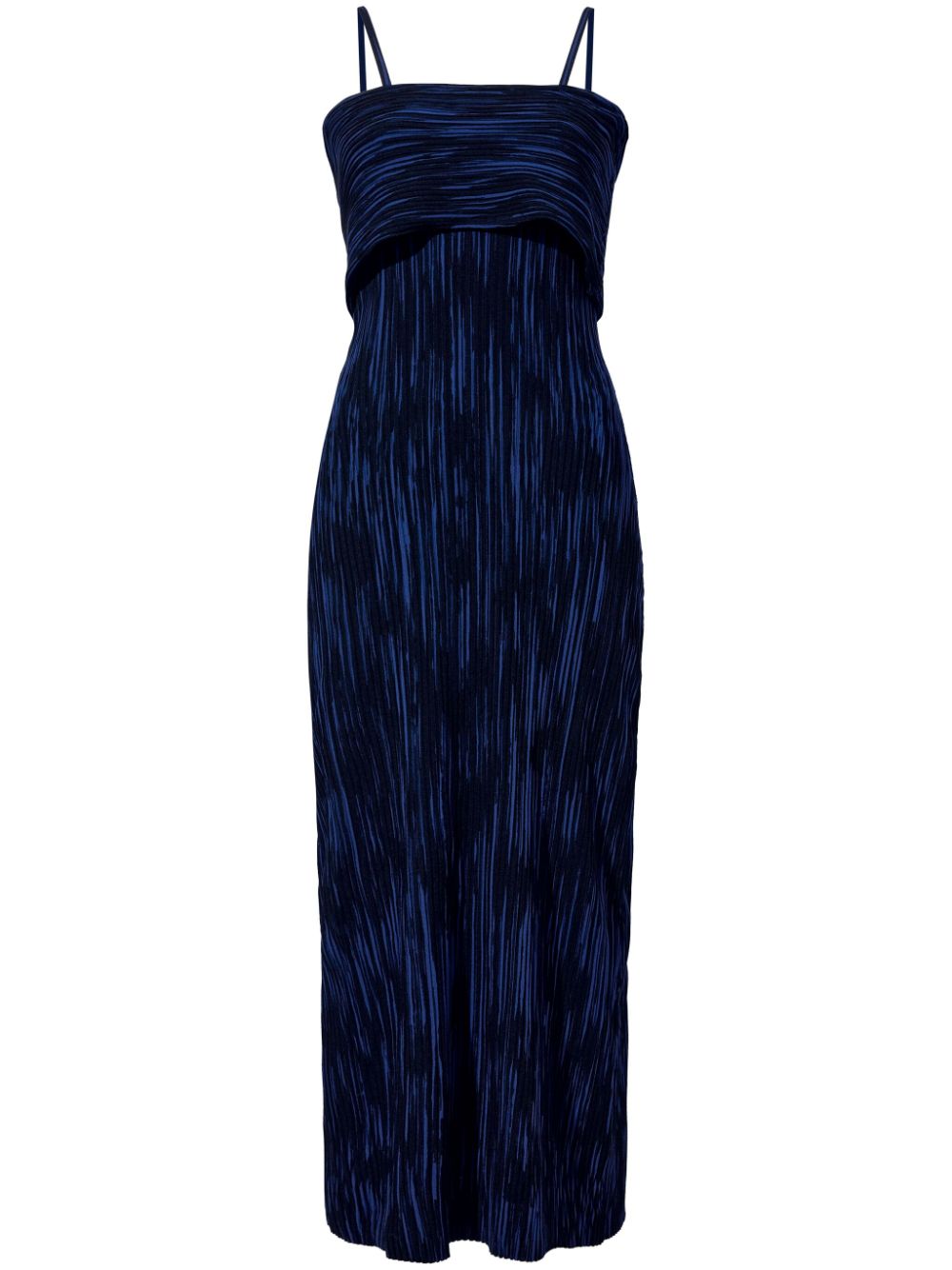 Proenza Schouler White Label ribbed knit maxi dress - Blue von Proenza Schouler White Label