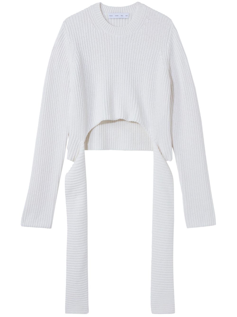 Proenza Schouler White Label ribbed-knit wrap jumper von Proenza Schouler White Label