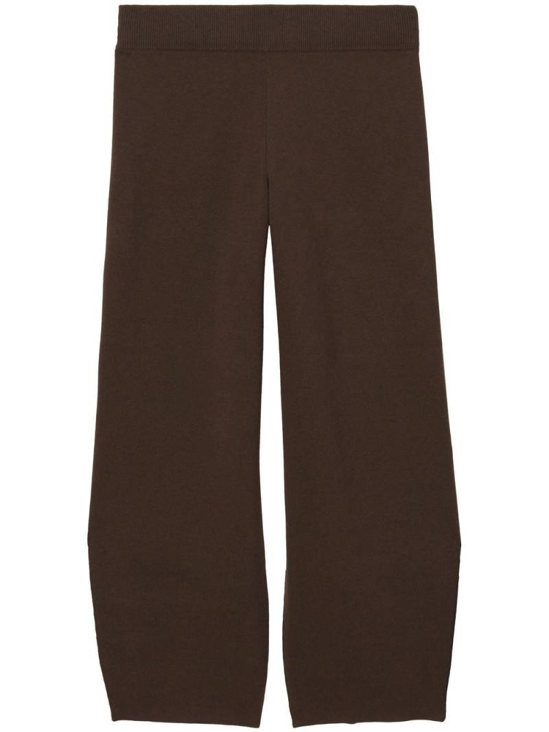 Proenza Schouler White Label straight-leg knitted trousers - Brown von Proenza Schouler White Label