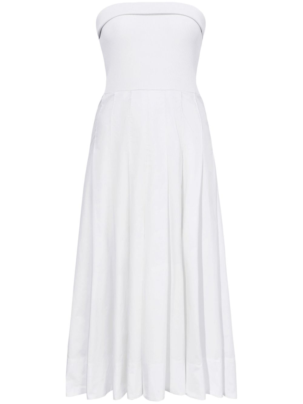 Proenza Schouler White Label strapless cotton midi dress von Proenza Schouler White Label