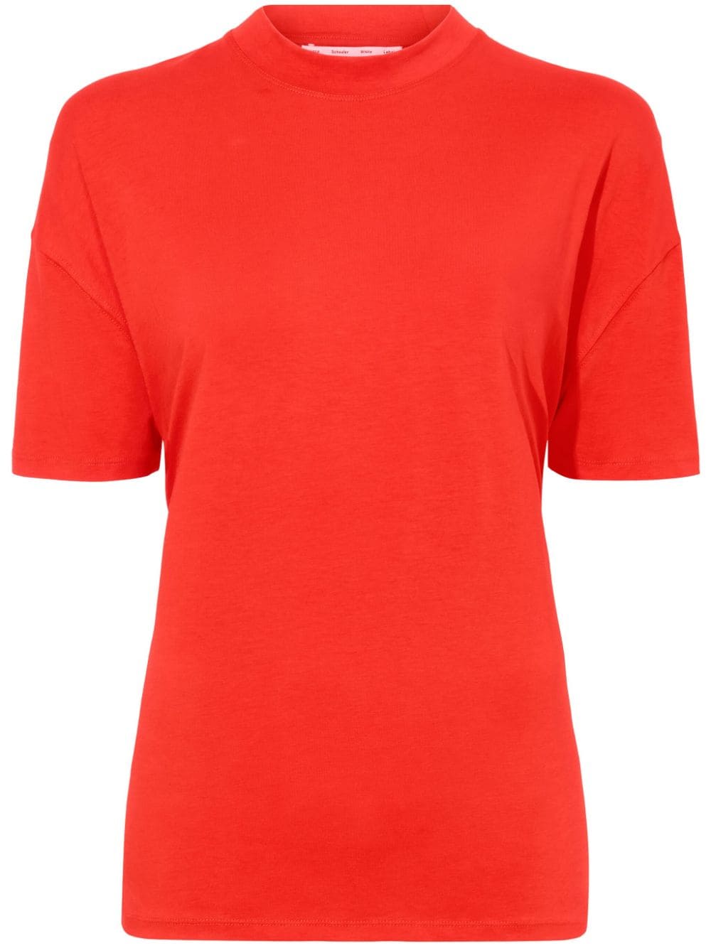 Proenza Schouler White Label tie-fastening cotton t-shirt - Red von Proenza Schouler White Label