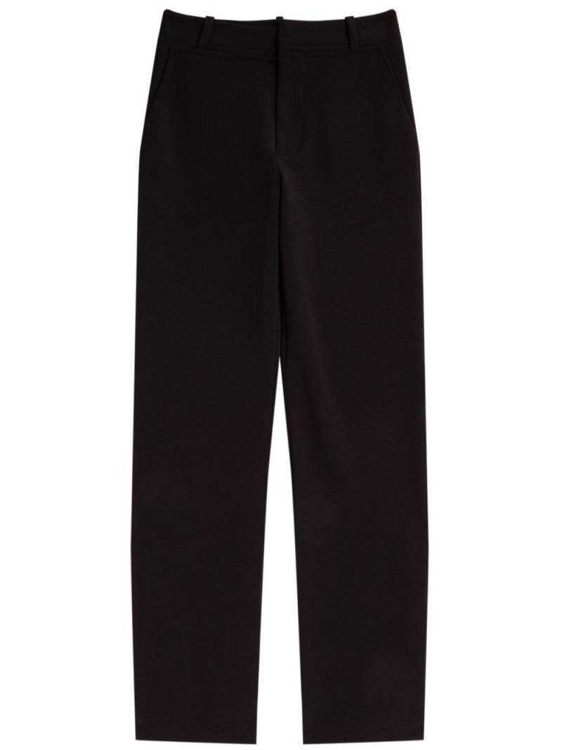 Proenza Schouler White Label wide-leg crepe suit trousers - Black von Proenza Schouler White Label