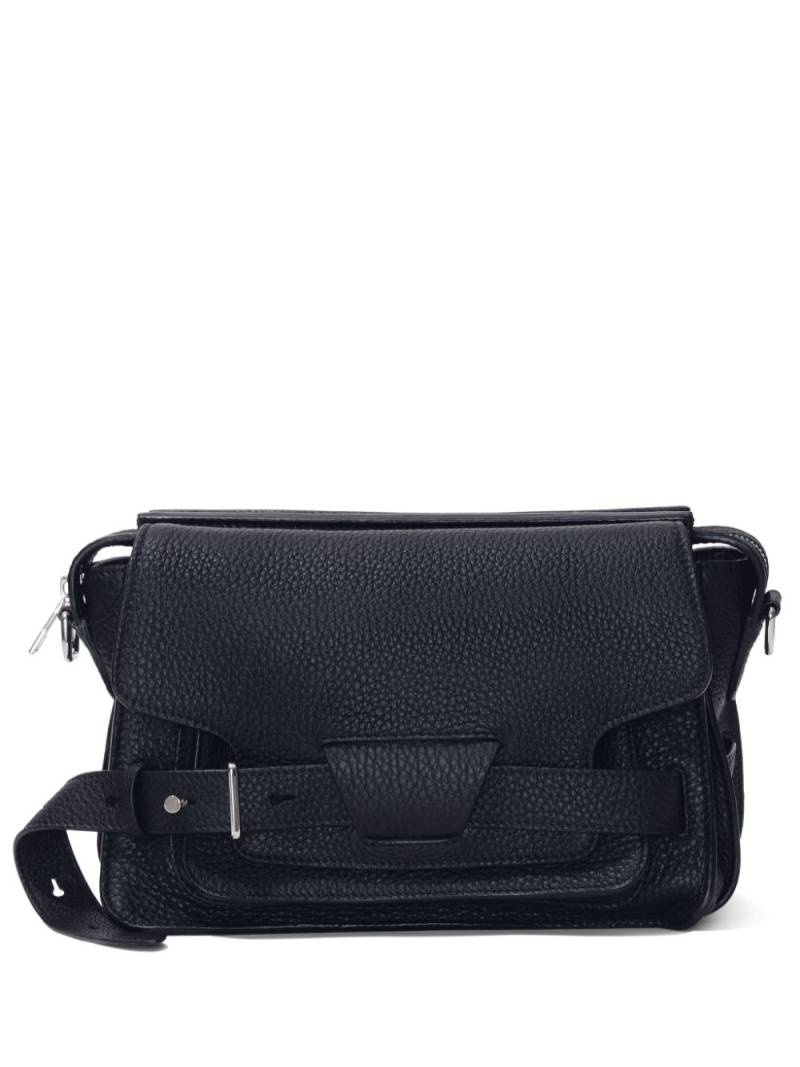 Proenza Schouler Beacon leather saddle bag - Black von Proenza Schouler