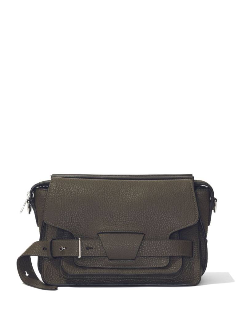 Proenza Schouler Beacon leather saddle bag - Green von Proenza Schouler