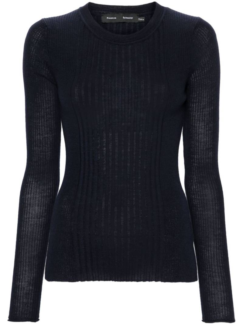 Proenza Schouler Cassidy sweater - Blue von Proenza Schouler