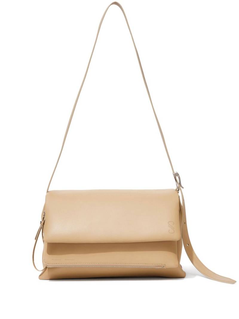 Proenza Schouler City leather shoulder bag - Neutrals von Proenza Schouler