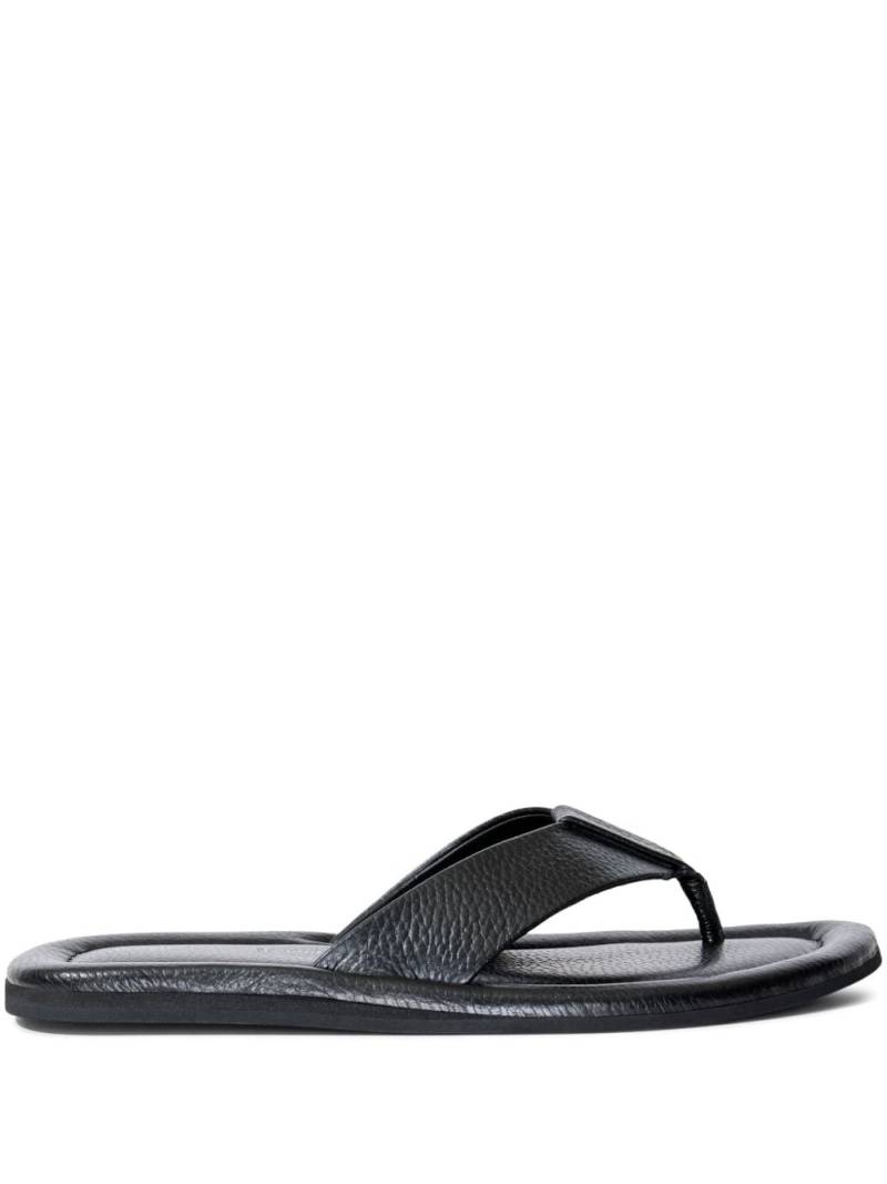 Proenza Schouler Cooper leather flip flops - Black von Proenza Schouler