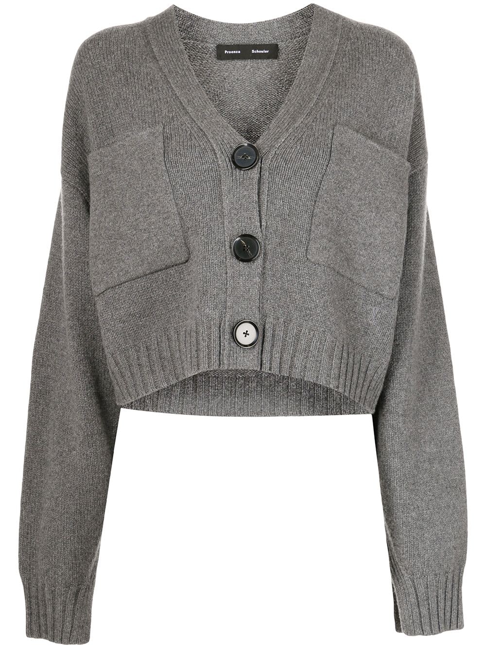 Proenza Schouler Eco cashmere cardigan - Grey von Proenza Schouler