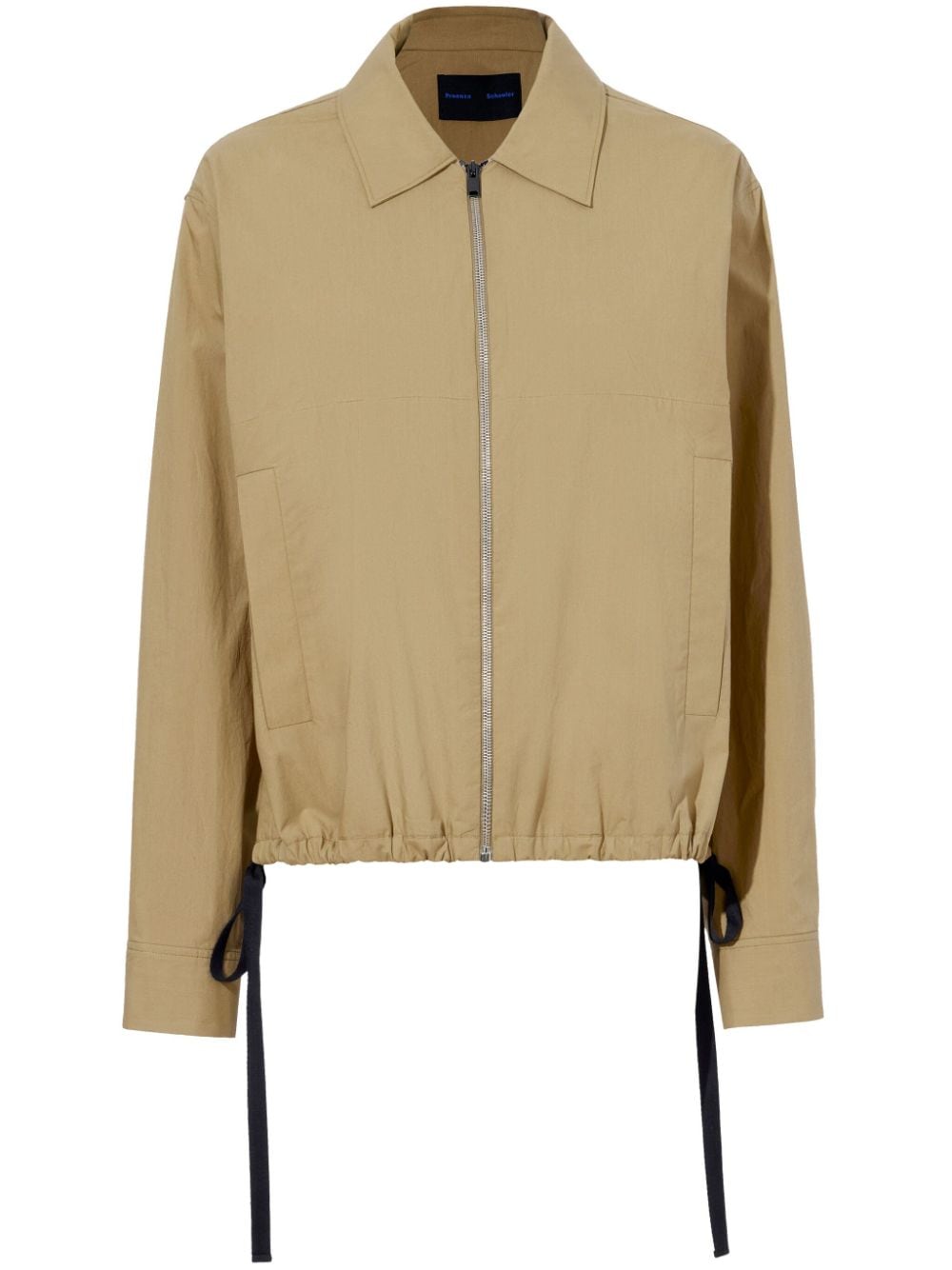 Proenza Schouler Emerson poplin bomber jacket - Neutrals von Proenza Schouler