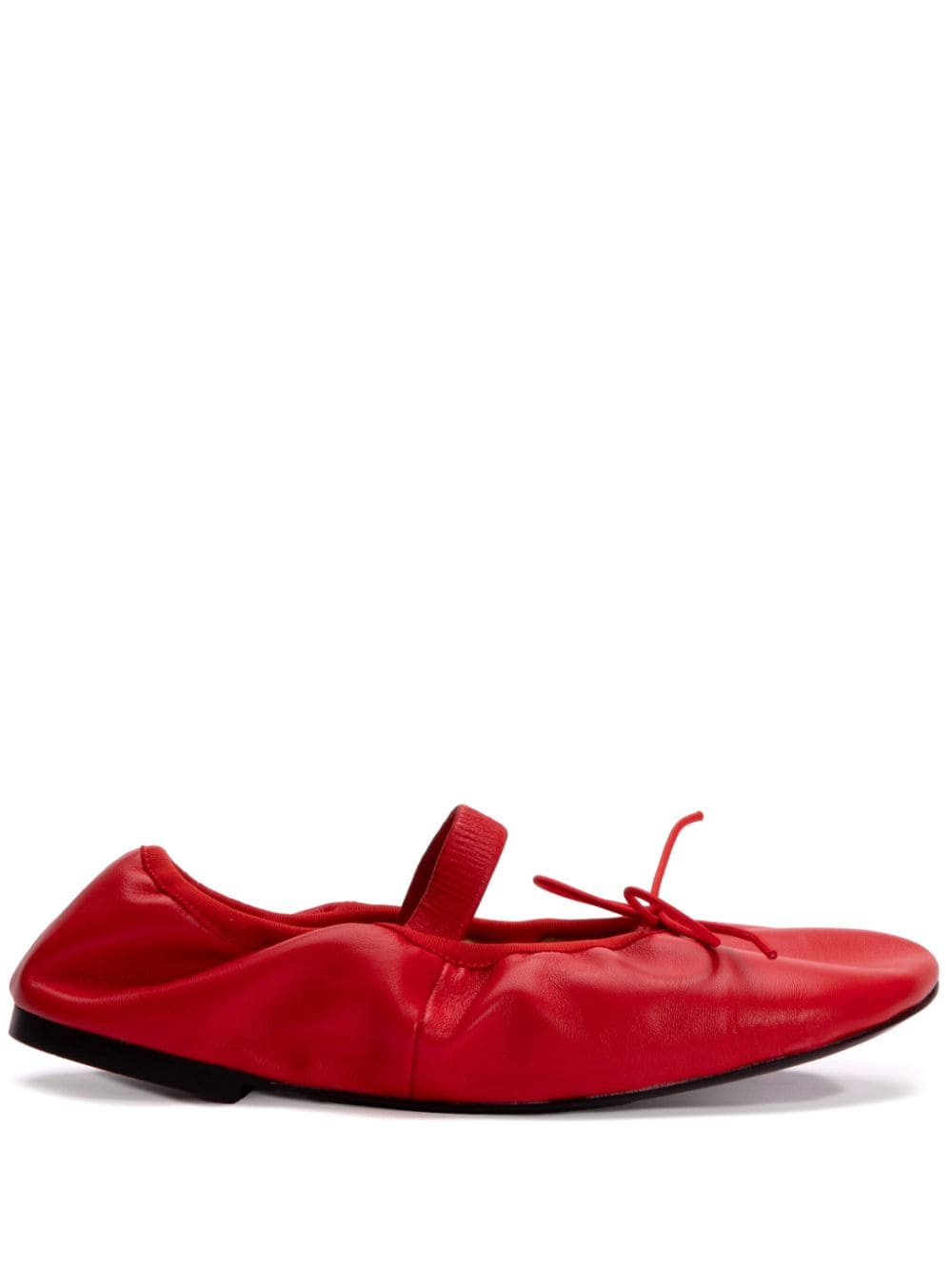 Proenza Schouler Glove leather ballerina shoes - Red von Proenza Schouler