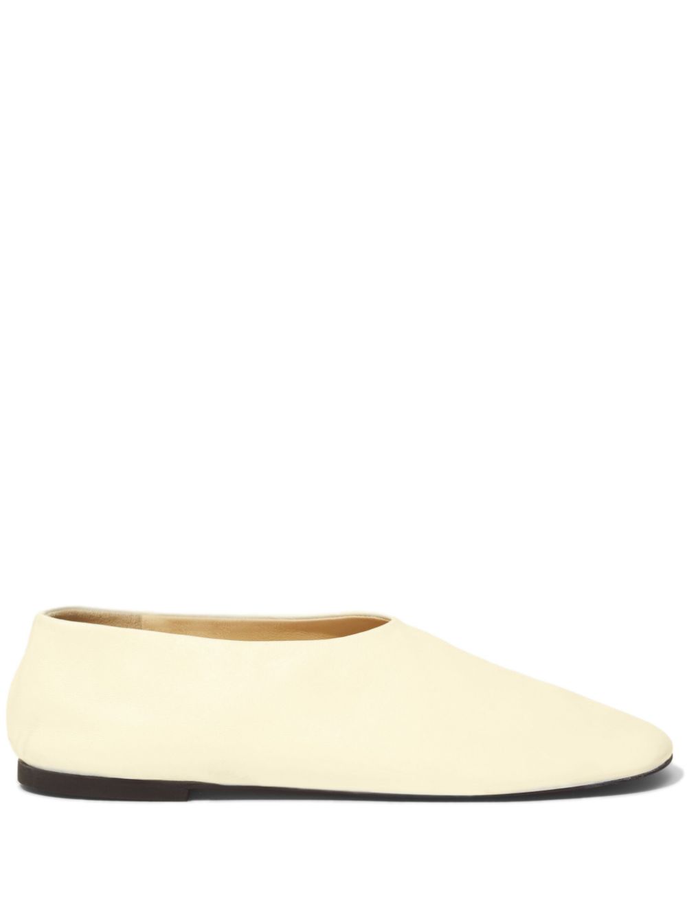 Proenza Schouler Glove leather flat slippers - Neutrals von Proenza Schouler