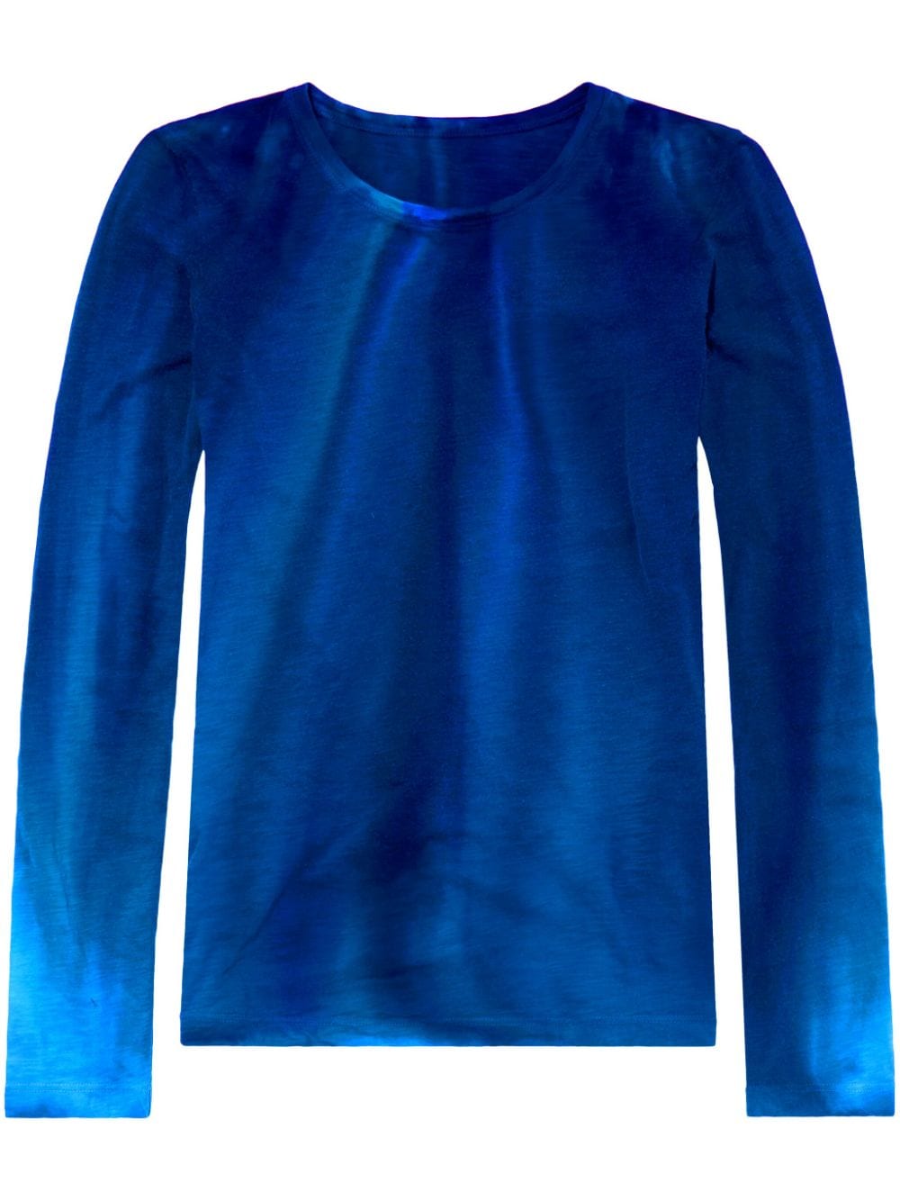 Proenza Schouler Ice Dyed cotton T-Shirt - Blue von Proenza Schouler