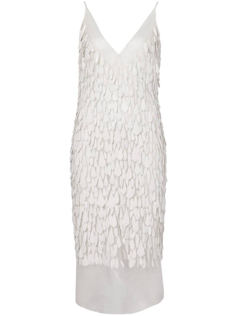 Proenza Schouler Irene midi dress - White von Proenza Schouler