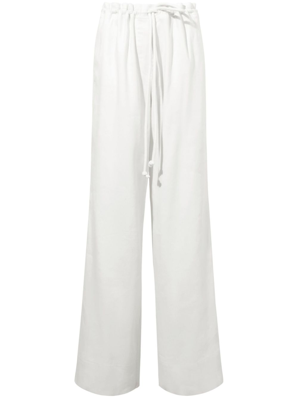 Proenza Schouler Jade Linen Trousers - Neutrals von Proenza Schouler