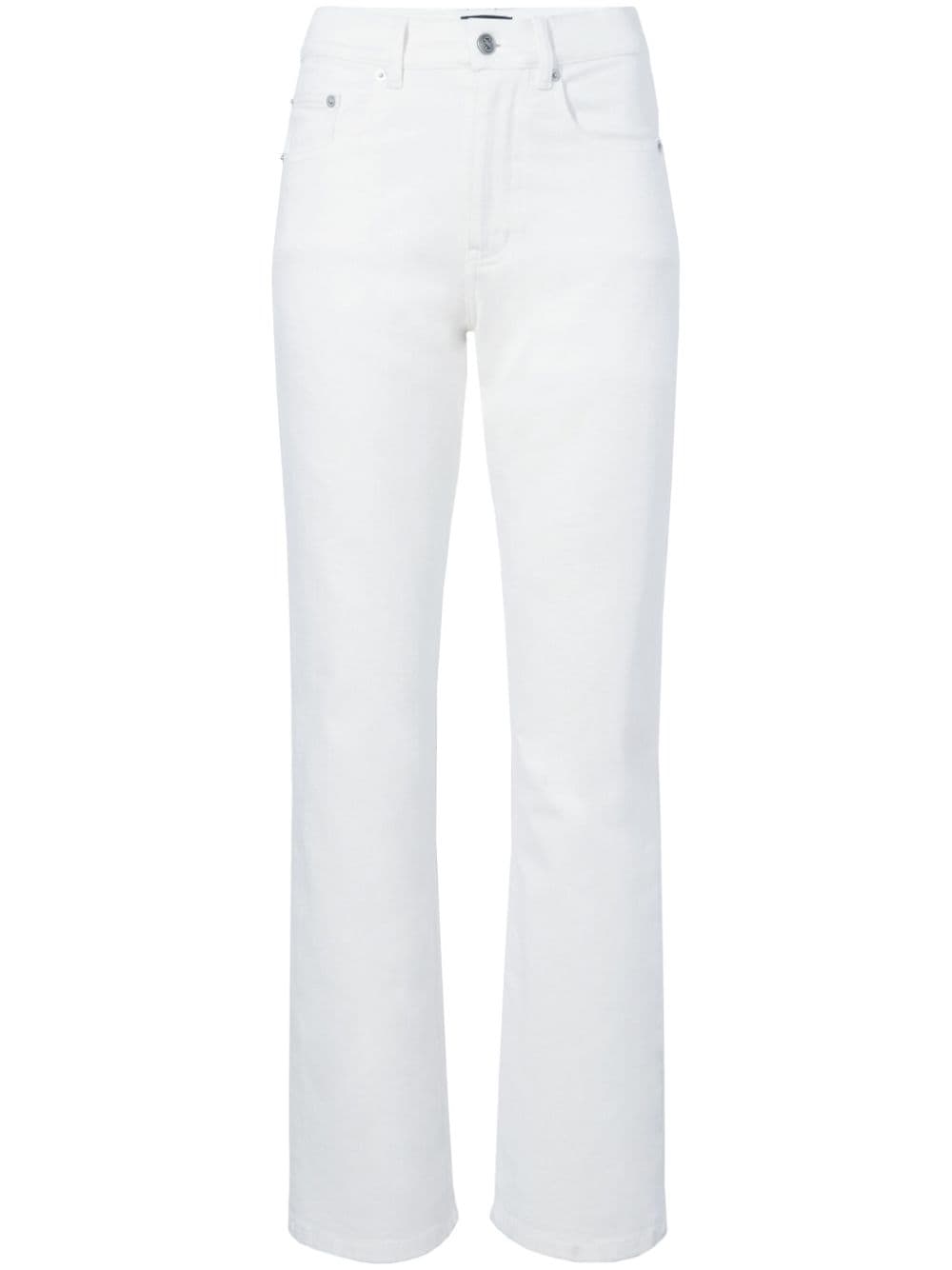 Proenza Schouler Jasper high-waisted jeans - White von Proenza Schouler