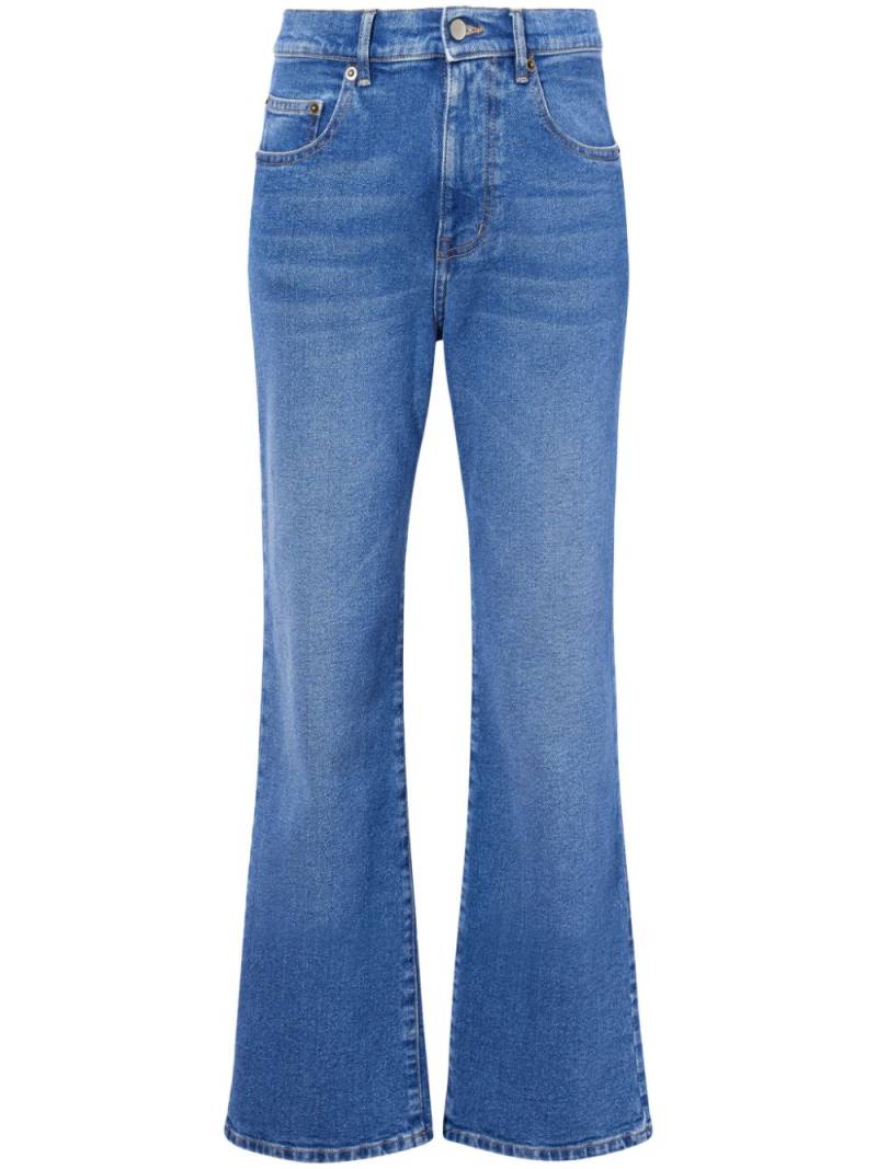 Proenza Schouler Jasper straight-leg cropped jeans - Blue von Proenza Schouler