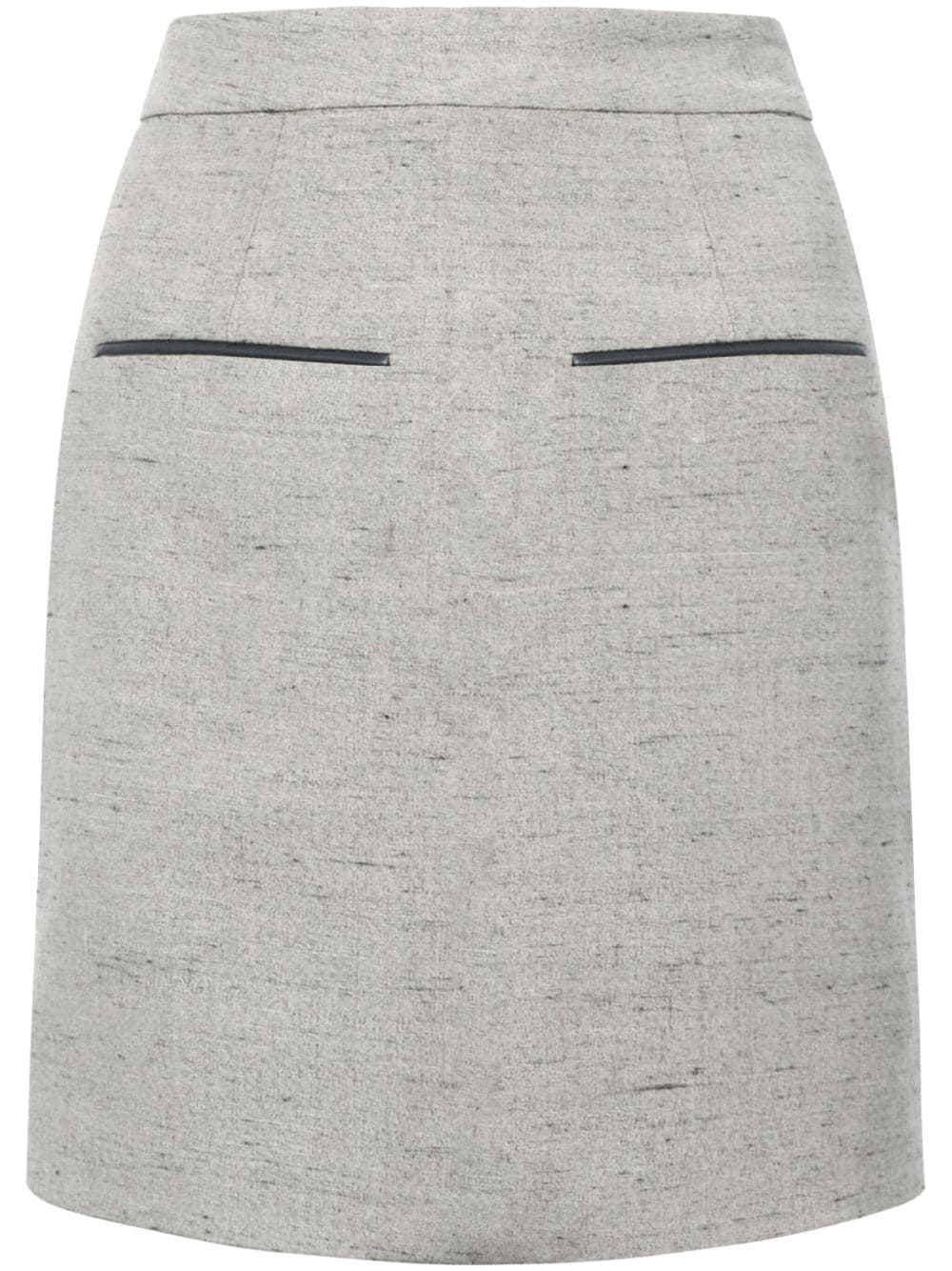 Proenza Schouler Judith mélange-effect skirt - Grey von Proenza Schouler