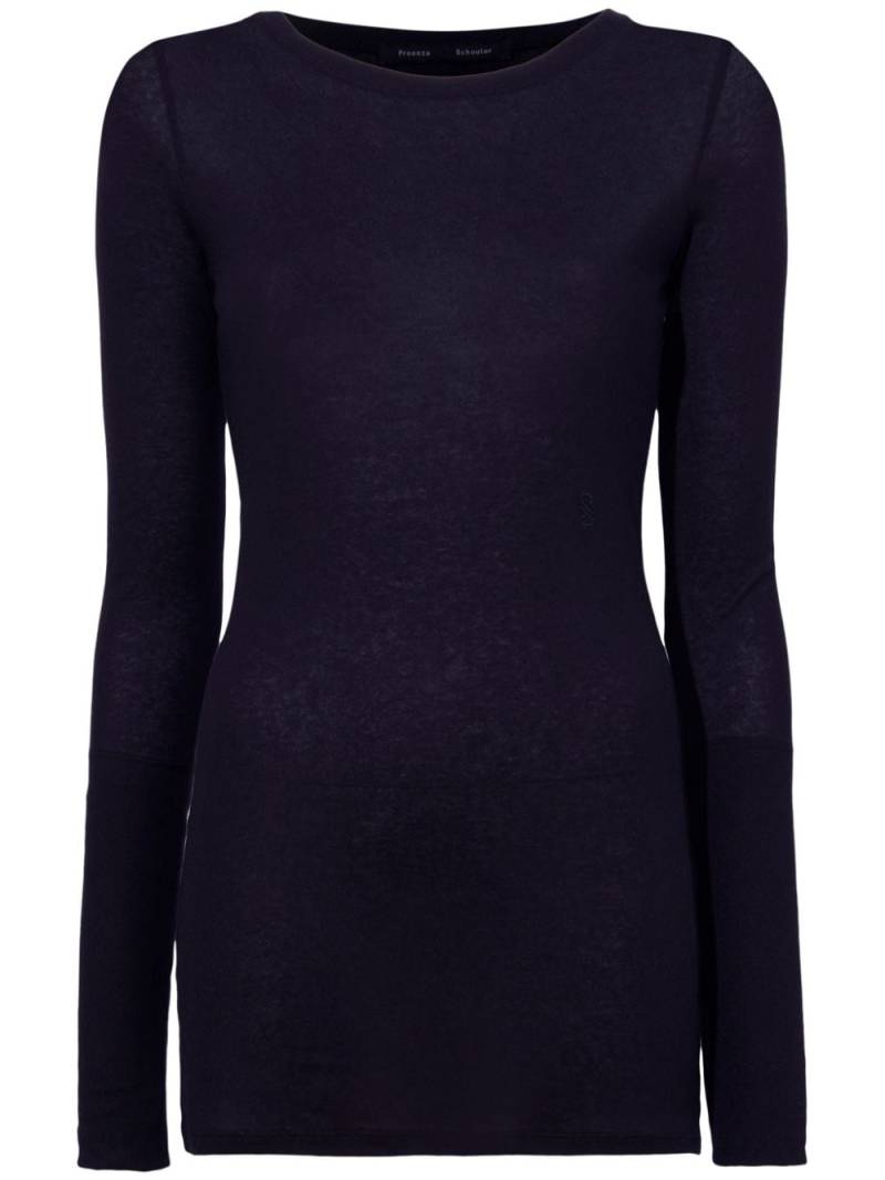 Proenza Schouler Kaiya top - Blue von Proenza Schouler