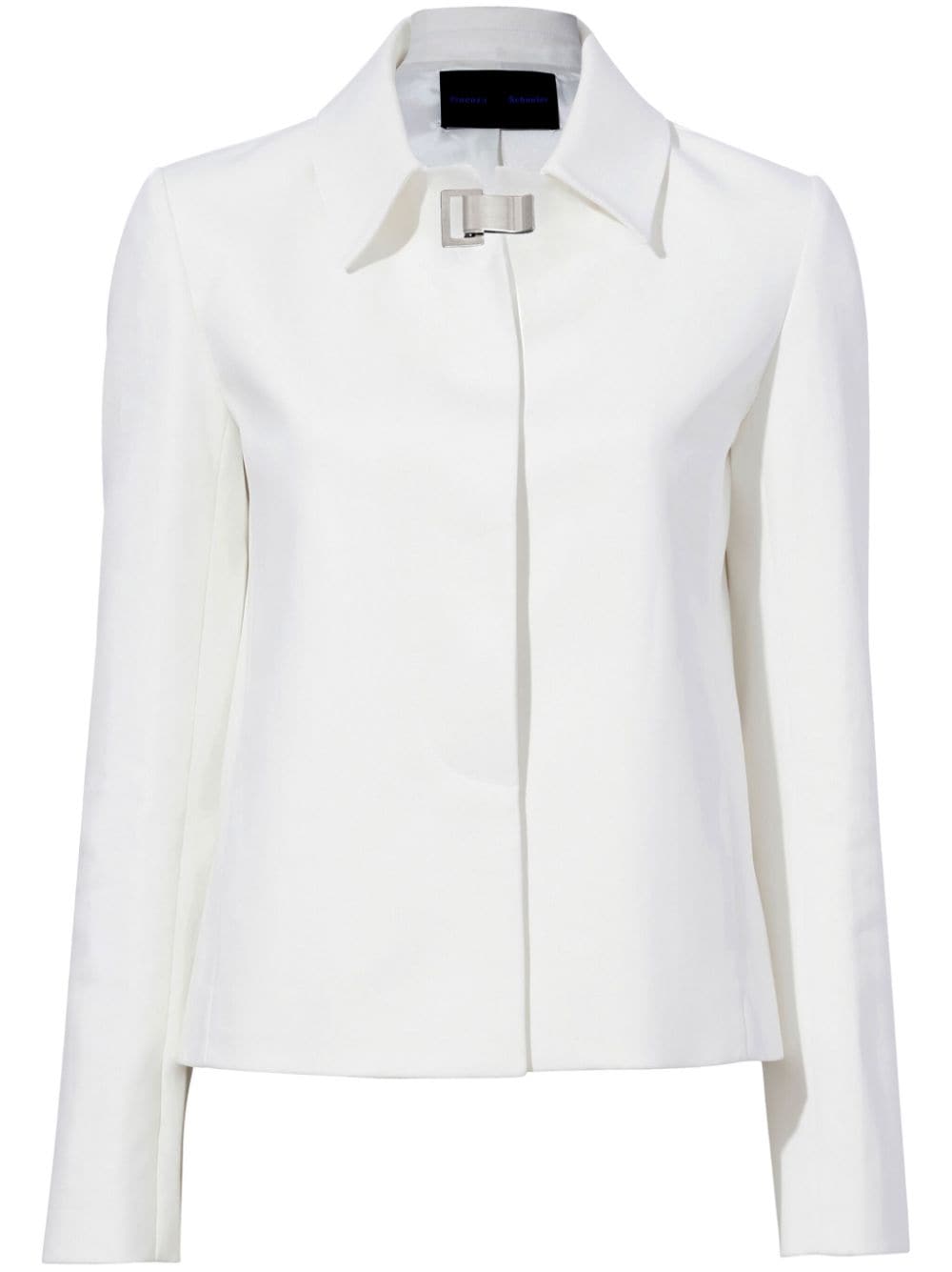 Proenza Schouler Lana cotton twill jacket - White von Proenza Schouler