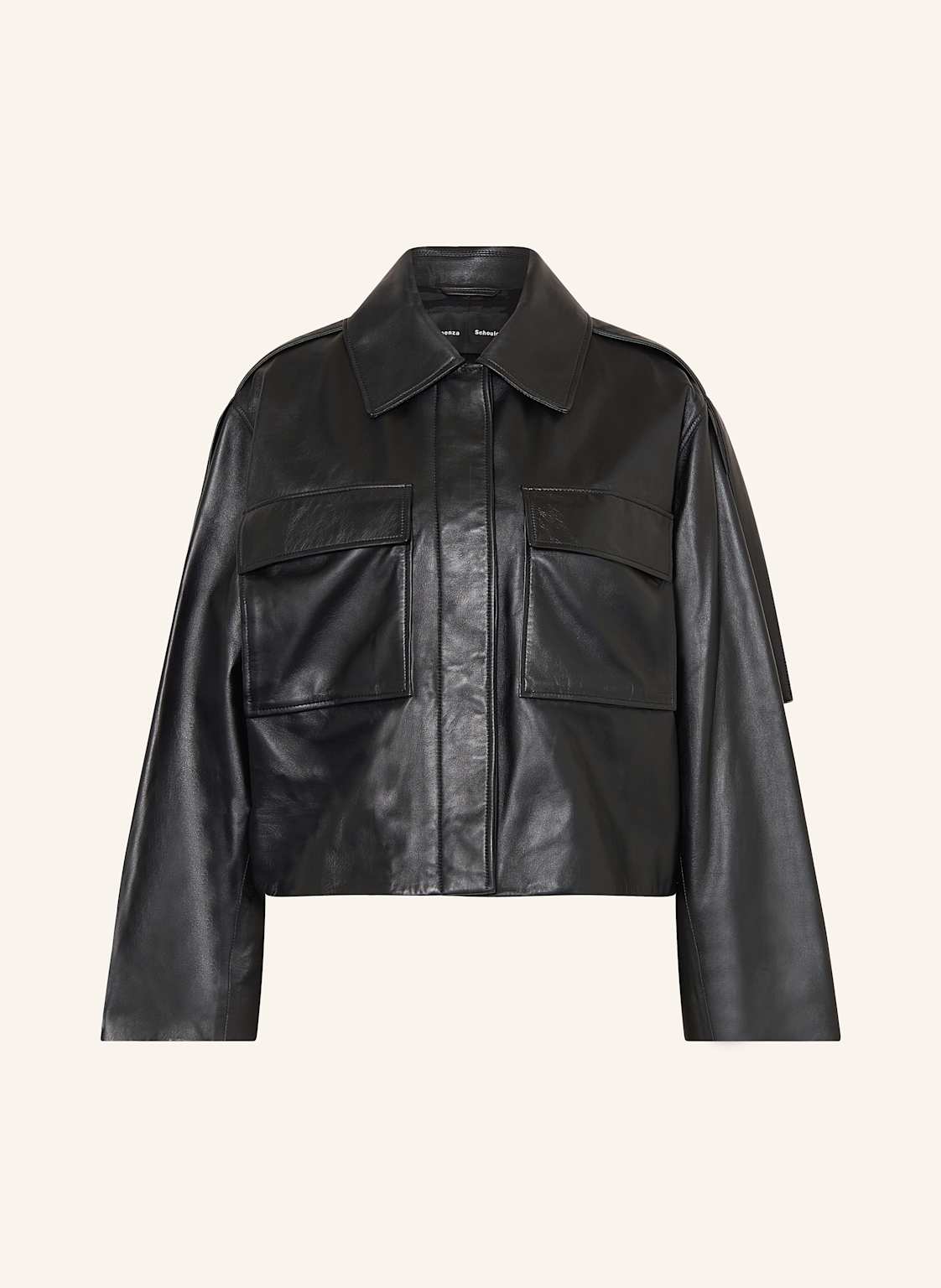 Proenza Schouler Lederjacke Dylan schwarz von Proenza Schouler