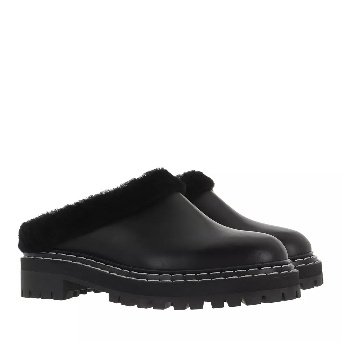 Proenza Schouler Loafer - Calf Softy Merinos Mule - Gr. 36 (EU) - in Schwarz - für Damen von Proenza Schouler