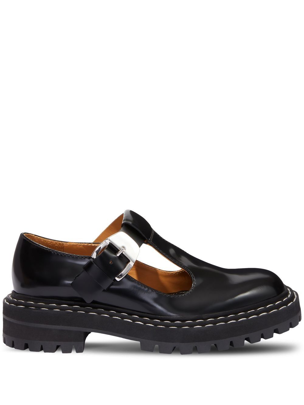 Proenza Schouler Lug Sole Mary Janes - Black von Proenza Schouler