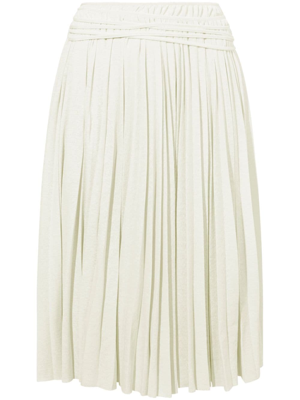 Proenza Schouler Margo pleated midi skirt - Neutrals von Proenza Schouler