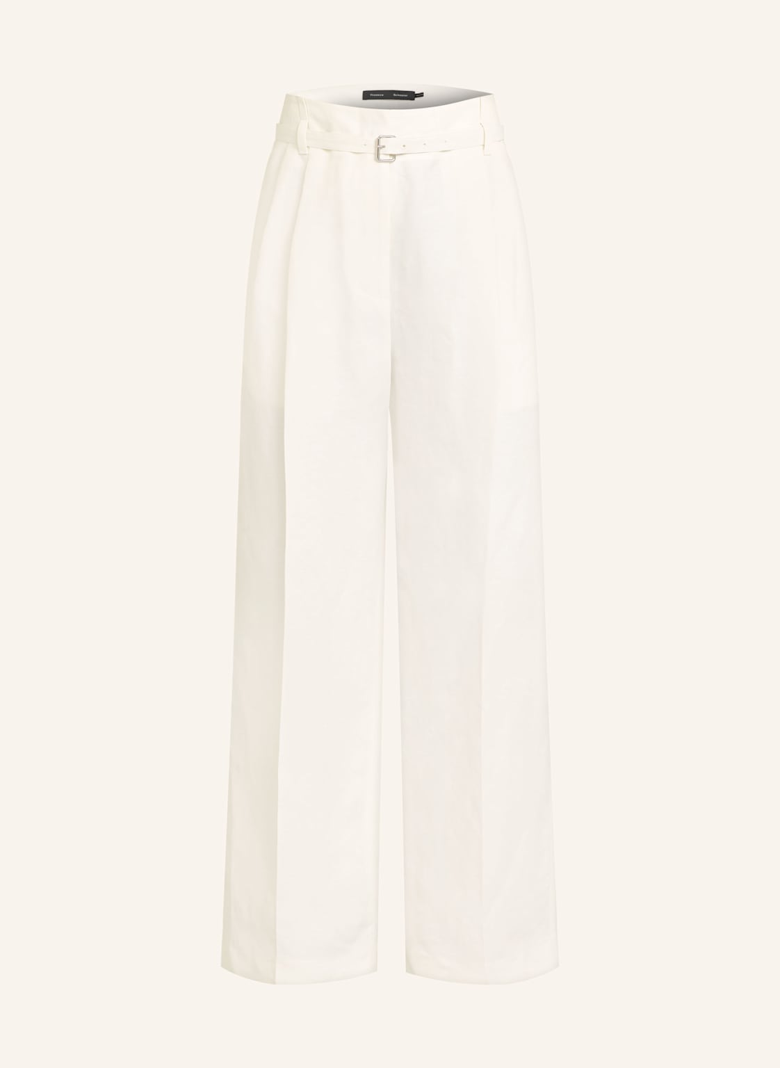 Proenza Schouler Marlenehose Jules Mit Leinen weiss von Proenza Schouler