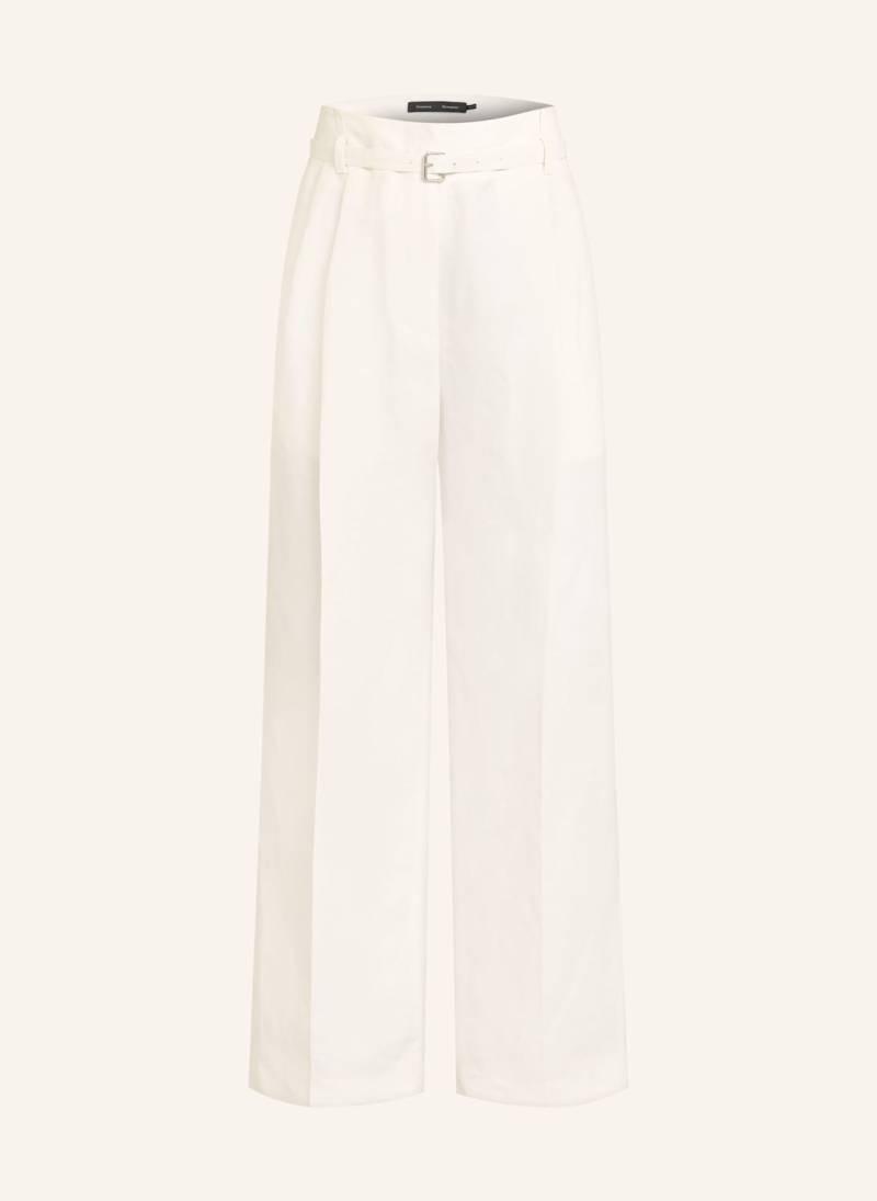 Proenza Schouler Marlenehose Jules Mit Leinen weiss von Proenza Schouler