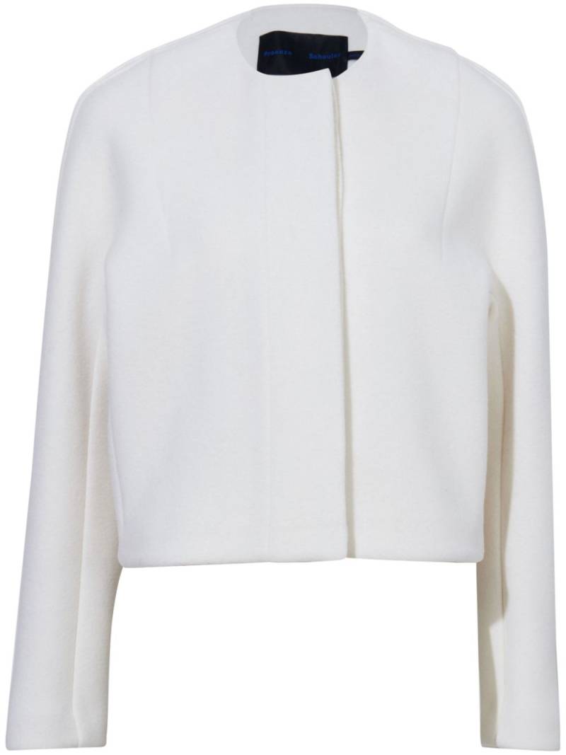 Proenza Schouler Mona cropped jacket - Neutrals von Proenza Schouler