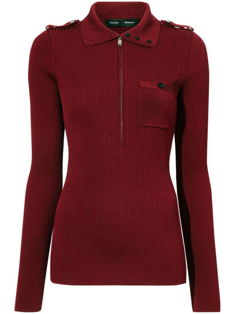 Proenza Schouler Norah top - Red von Proenza Schouler