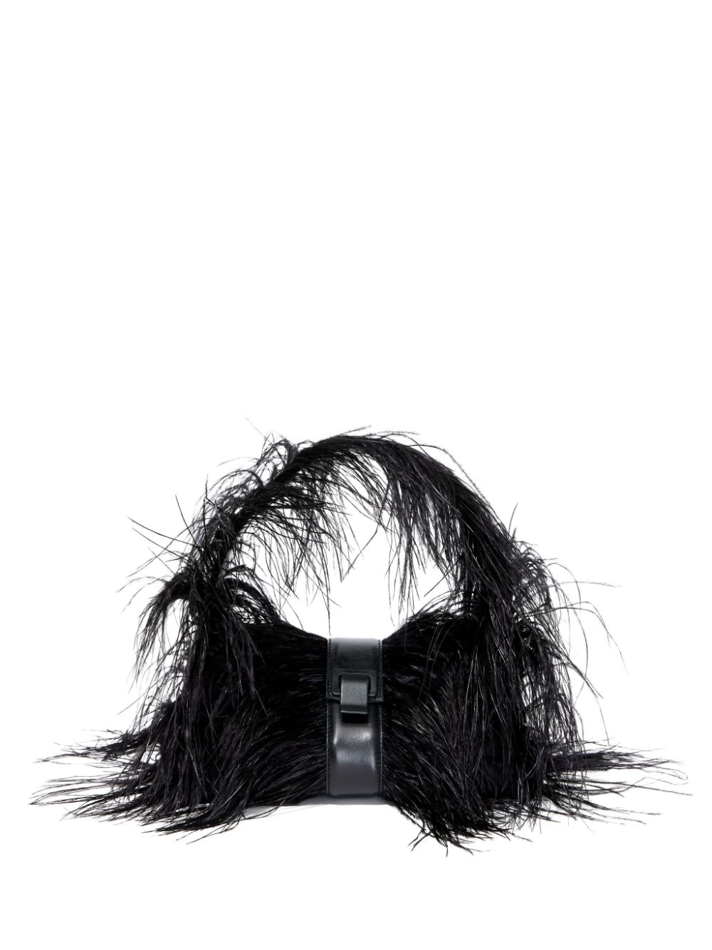 Proenza Schouler Park feather-detail shoulder bag - Black von Proenza Schouler