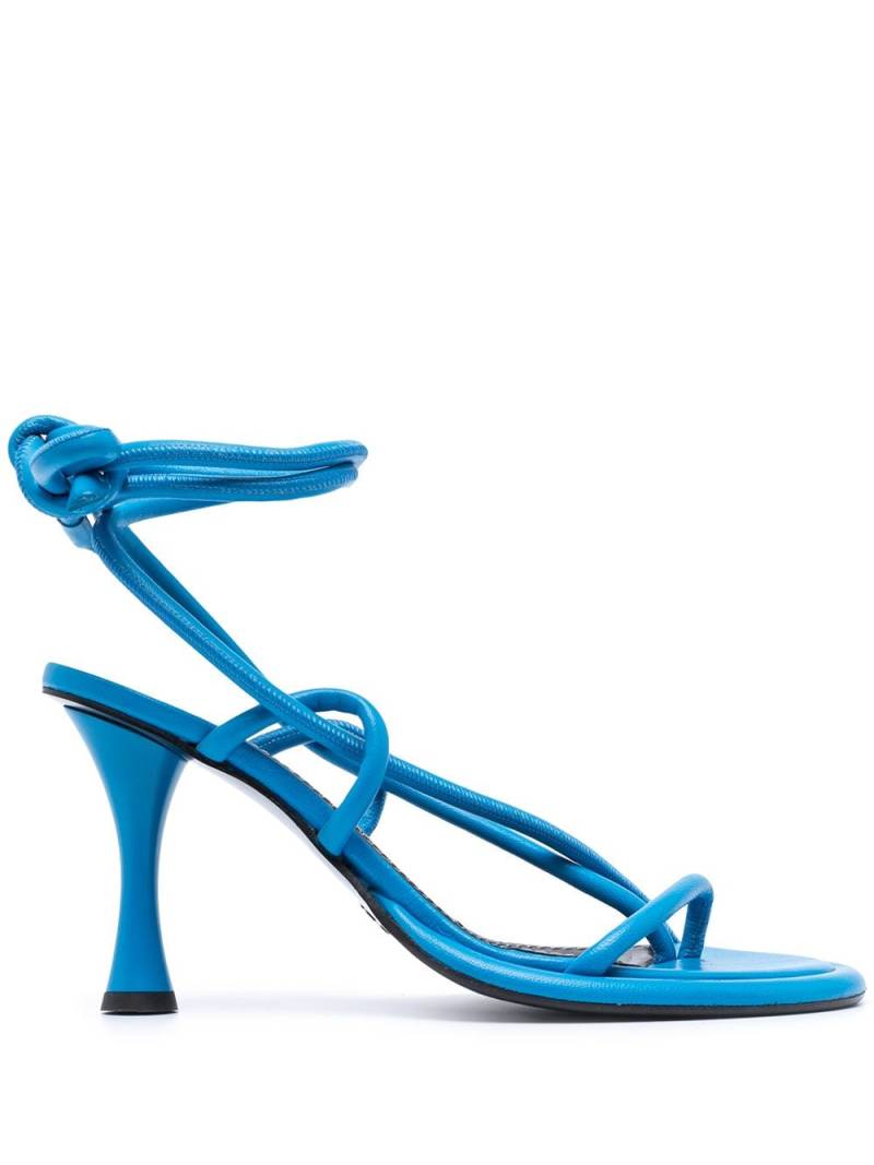 Proenza Schouler Pipe strappy sandals - Blue von Proenza Schouler