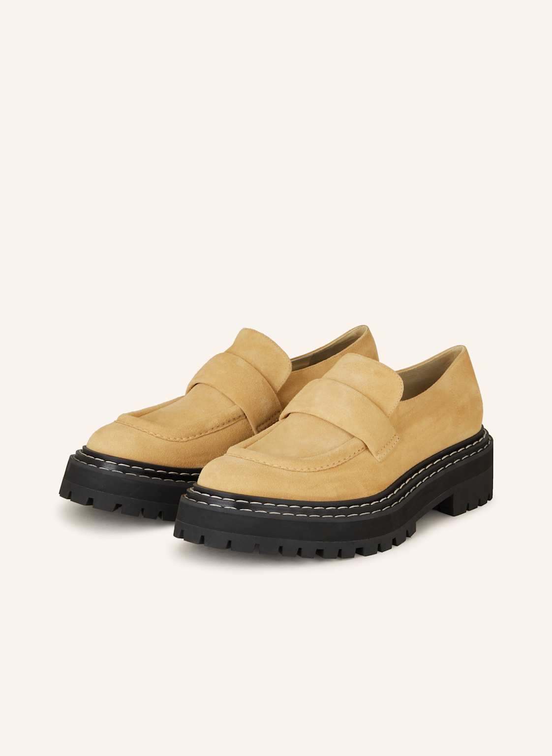 Proenza Schouler Plateau-Loafer beige Proenza Schouler Plateau-Loafer beige von Proenza Schouler