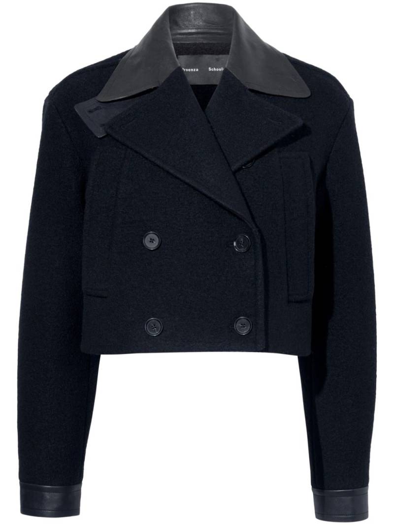 Proenza Schouler Reyes cropped jacket - Black von Proenza Schouler