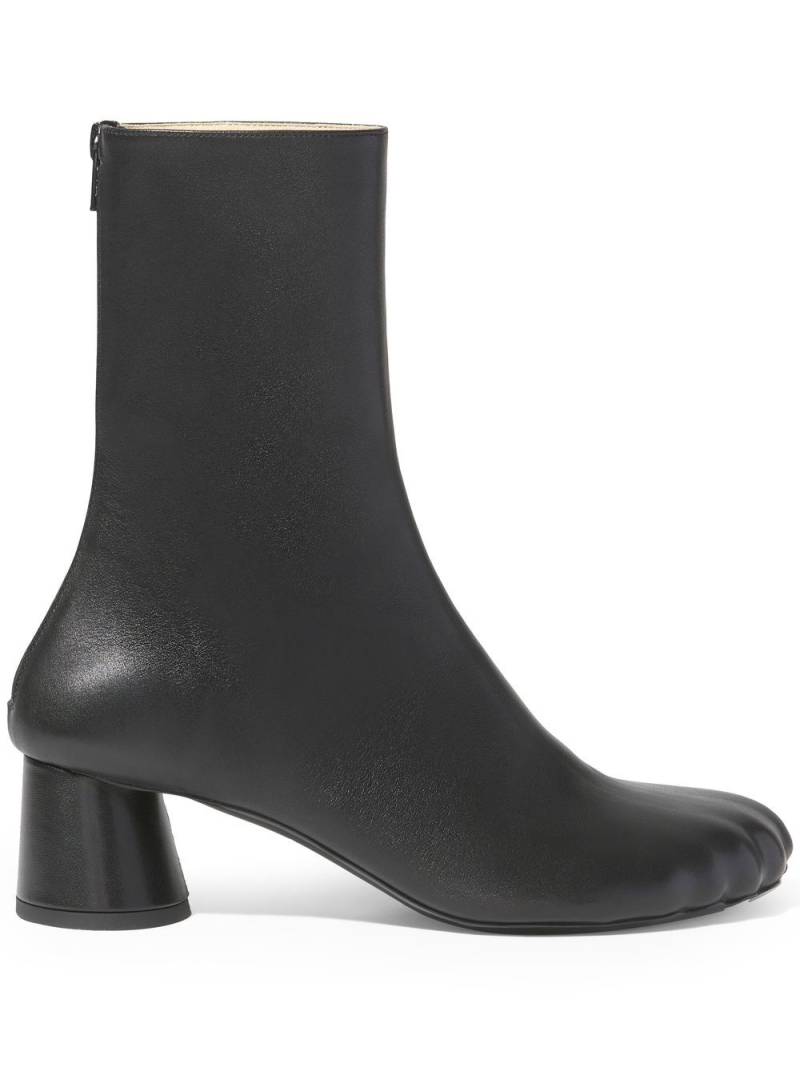 Proenza Schouler Sculpt heeled leather ankle boots - Black von Proenza Schouler