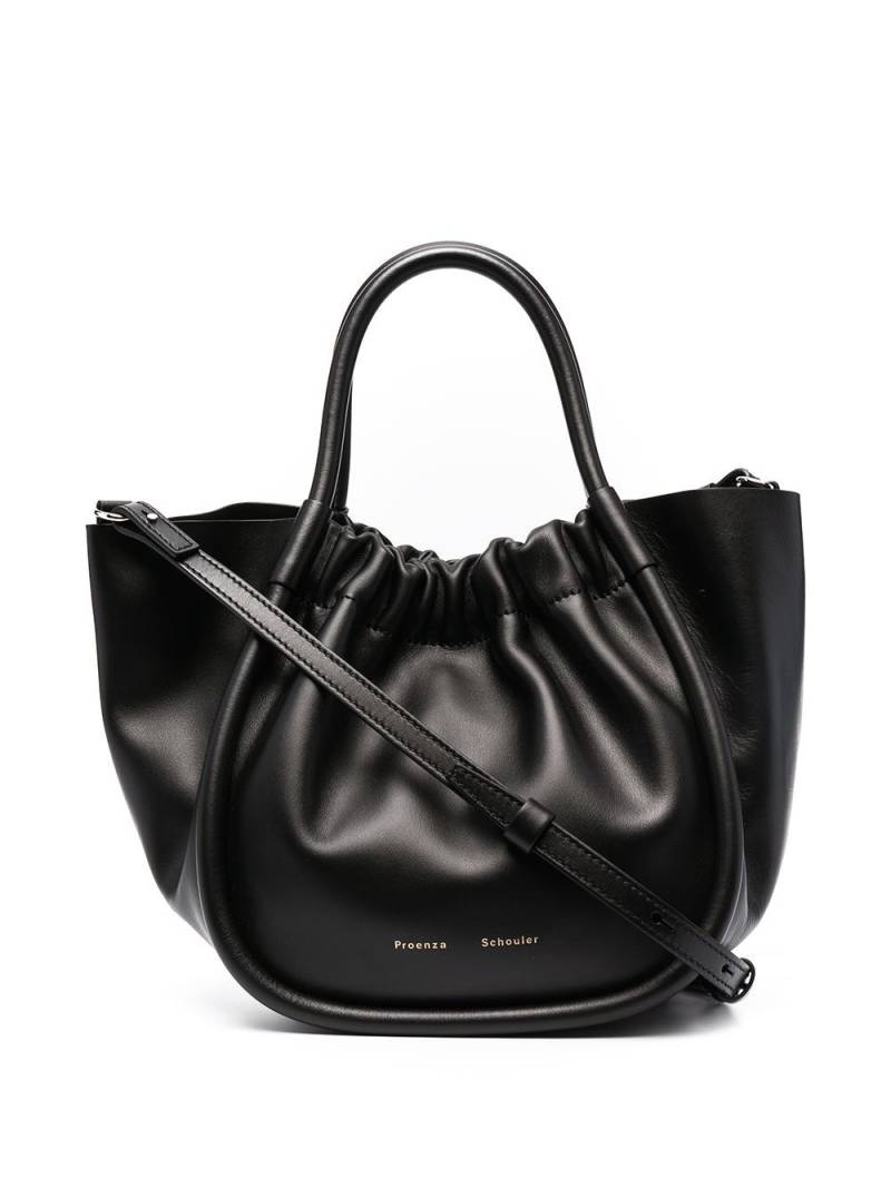 Proenza Schouler small ruched tote bag - Black von Proenza Schouler