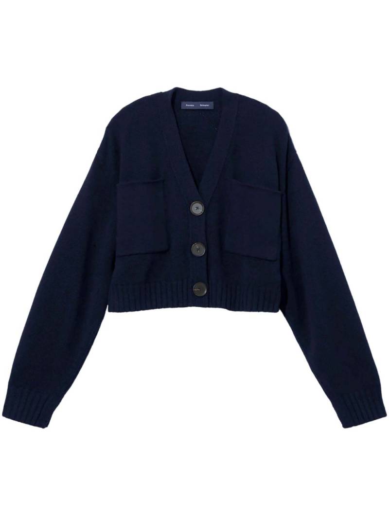 Proenza Schouler Sofia cardigan - Blue von Proenza Schouler