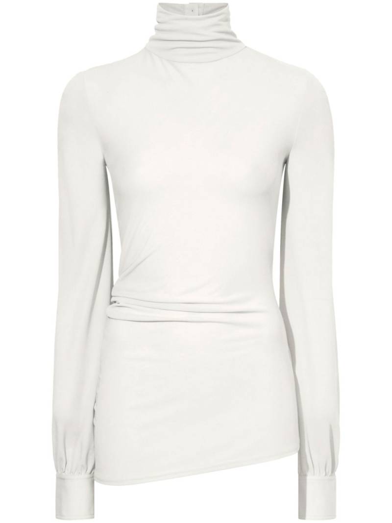 Proenza Schouler Sonia draped blouse - White von Proenza Schouler