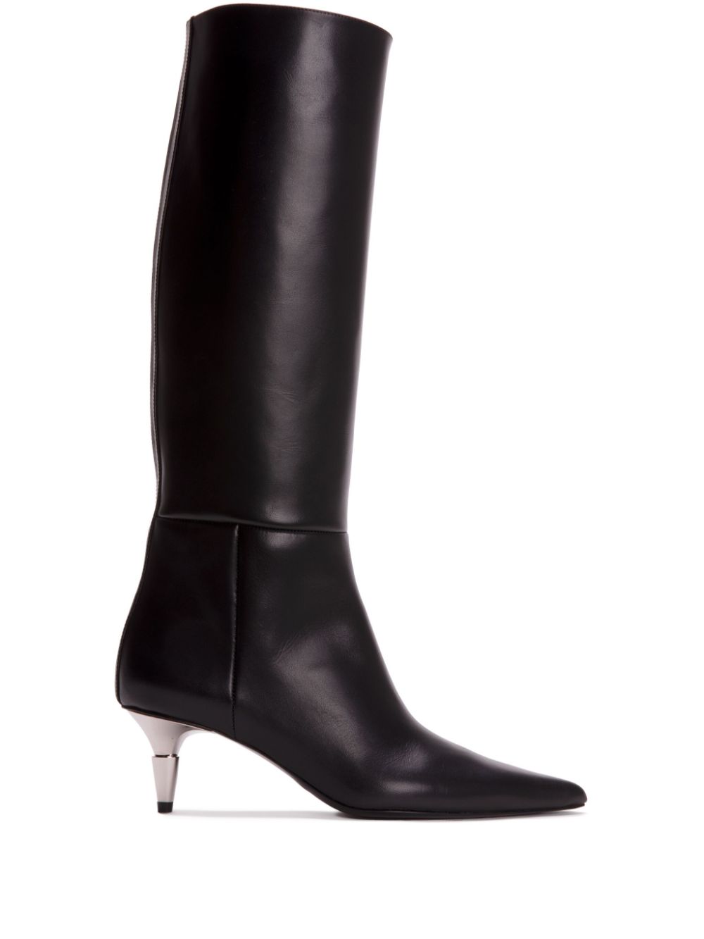 Proenza Schouler Spike pointed-toe knee-high boots - Black von Proenza Schouler