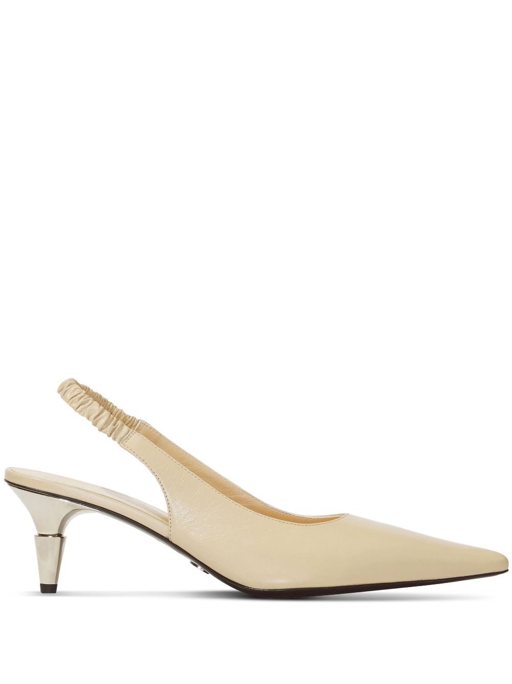 Proenza Schouler Spike slingback leather pumps - Neutrals von Proenza Schouler